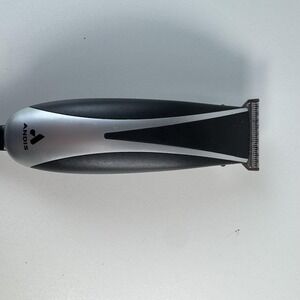 Andis T-Blade Edger Beard Trimmer Corded Electric Black Silver Mens Face Neck